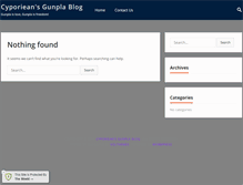Tablet Screenshot of cyporiea.net